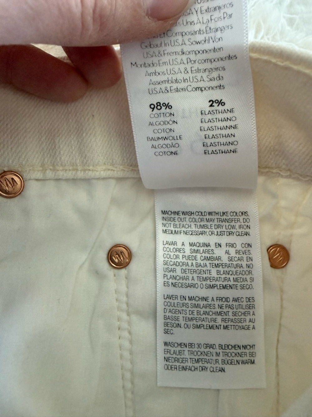 MOTHER The Sinner Short Fray Size 29 - Picture 7 of 11